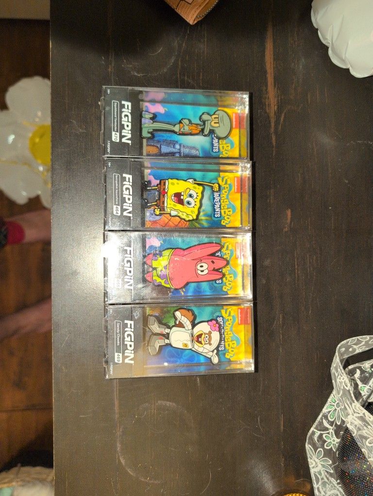 SpongeBob SquarePants Figpins
