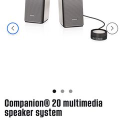 Bose Companion 20 Speaker