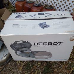 Deebot 3-D Vacuuming Robot
