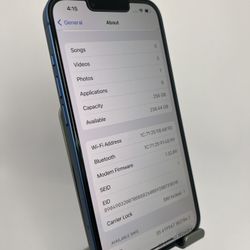 Iphone 13 256gb ✅Tmobile MetroPCS ✅ %100🔋