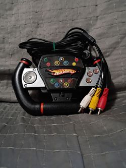 Hot Wheels Plug & Play TV Racing video game fully tested and working Mattel