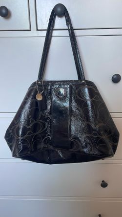 Black coach bag