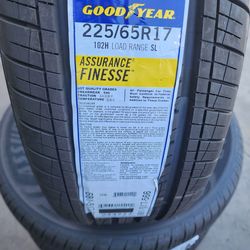 4 NEW TIRES GOODYEAR 225/65/17
