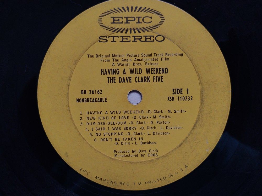 The Dave Clark Five Having a Wild Weekend