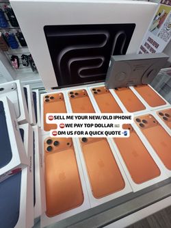 We buy New or used samsung and apple products