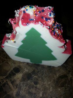 Xmas berry soap