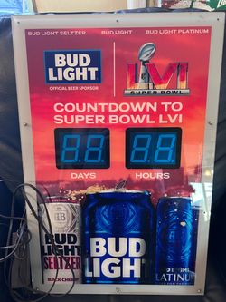 Bud light sign