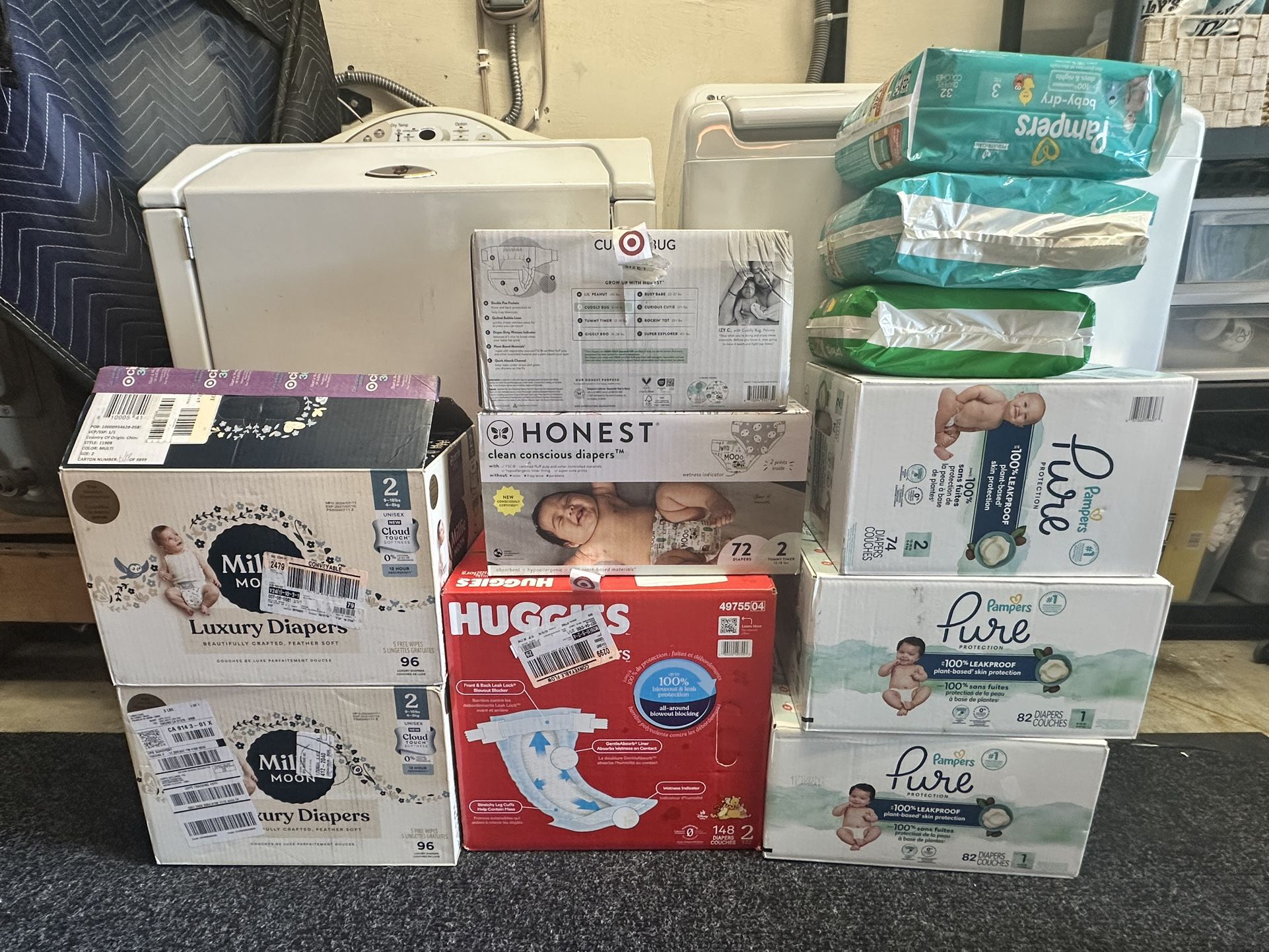 Unopened Diapers