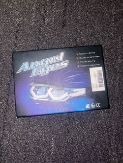 Angel eye lights BMW