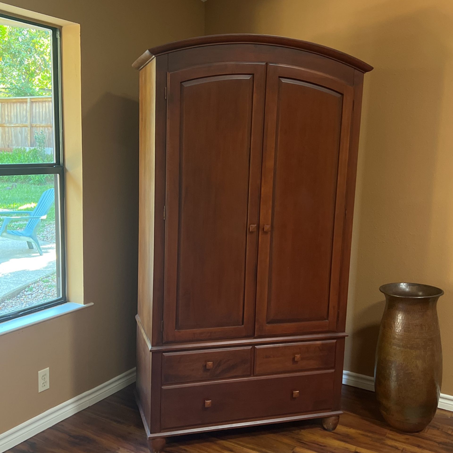 Ethan Allen armoire- Cherry Wood