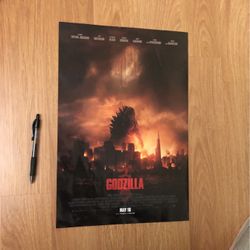 Godzilla Movie Poster