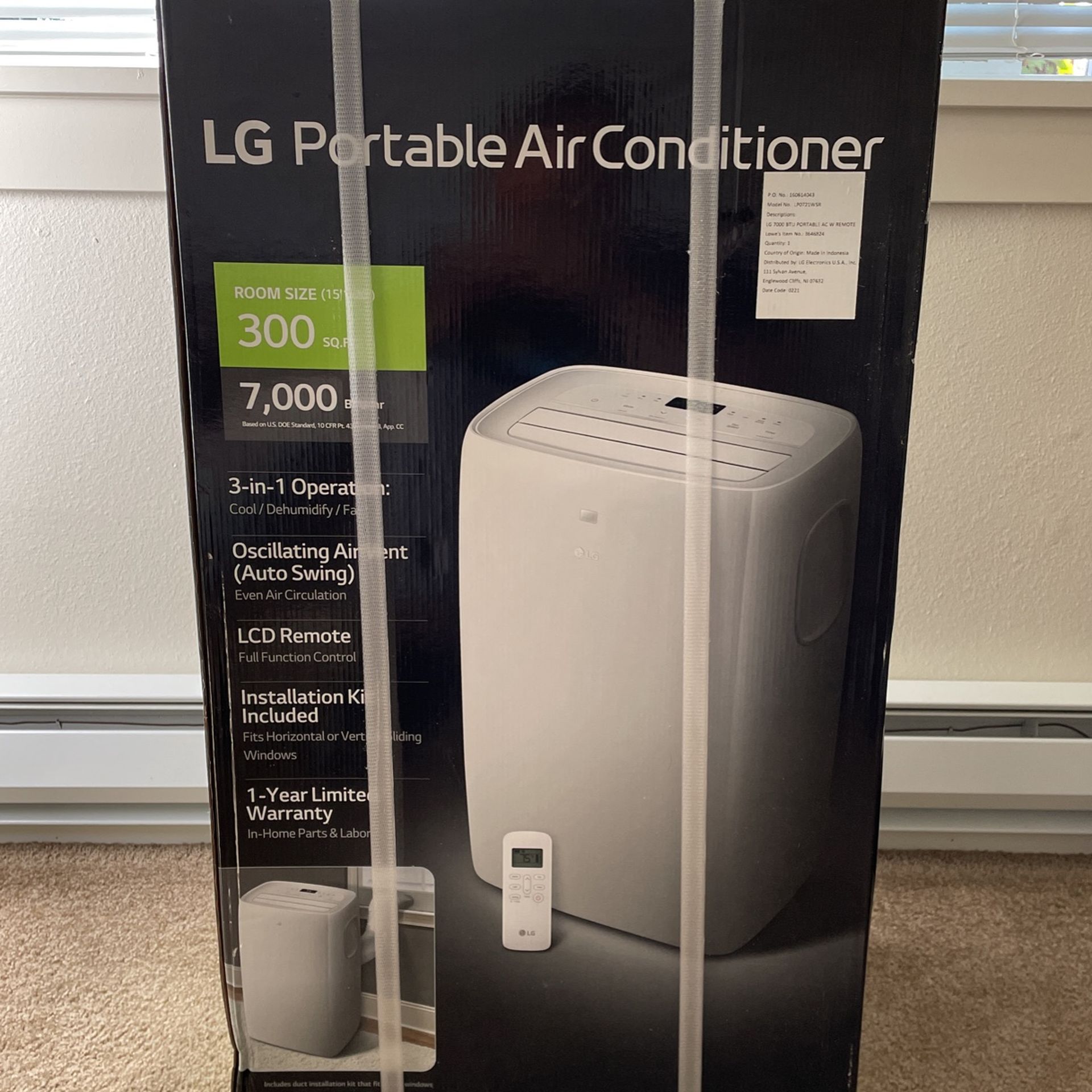 Lg Portable Air Conditioner 