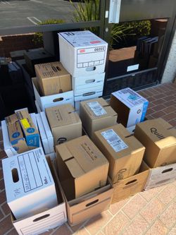 Boxes! Free!!