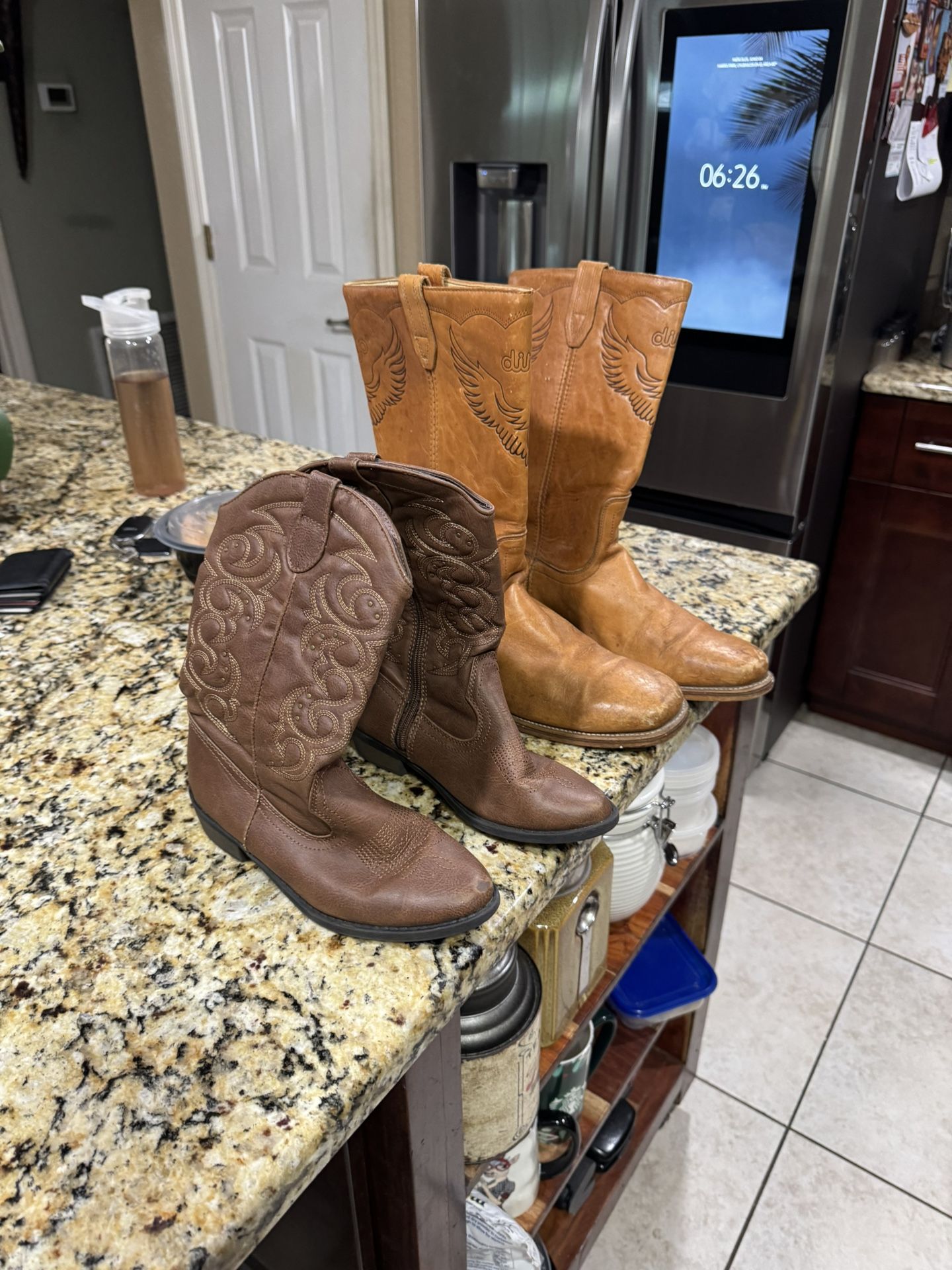 2 Cowboy Boots