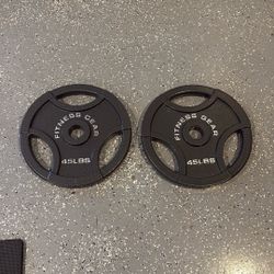 Fitness Gear- 45 LBS Plates