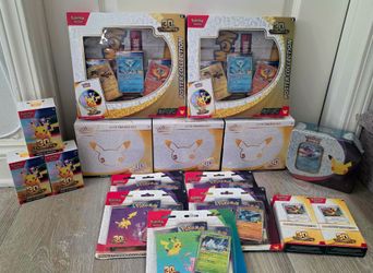 Pokemon 30th Celebration | Tech Sticker, Poster Collection, ex Tin, Booster Bundle, ETB