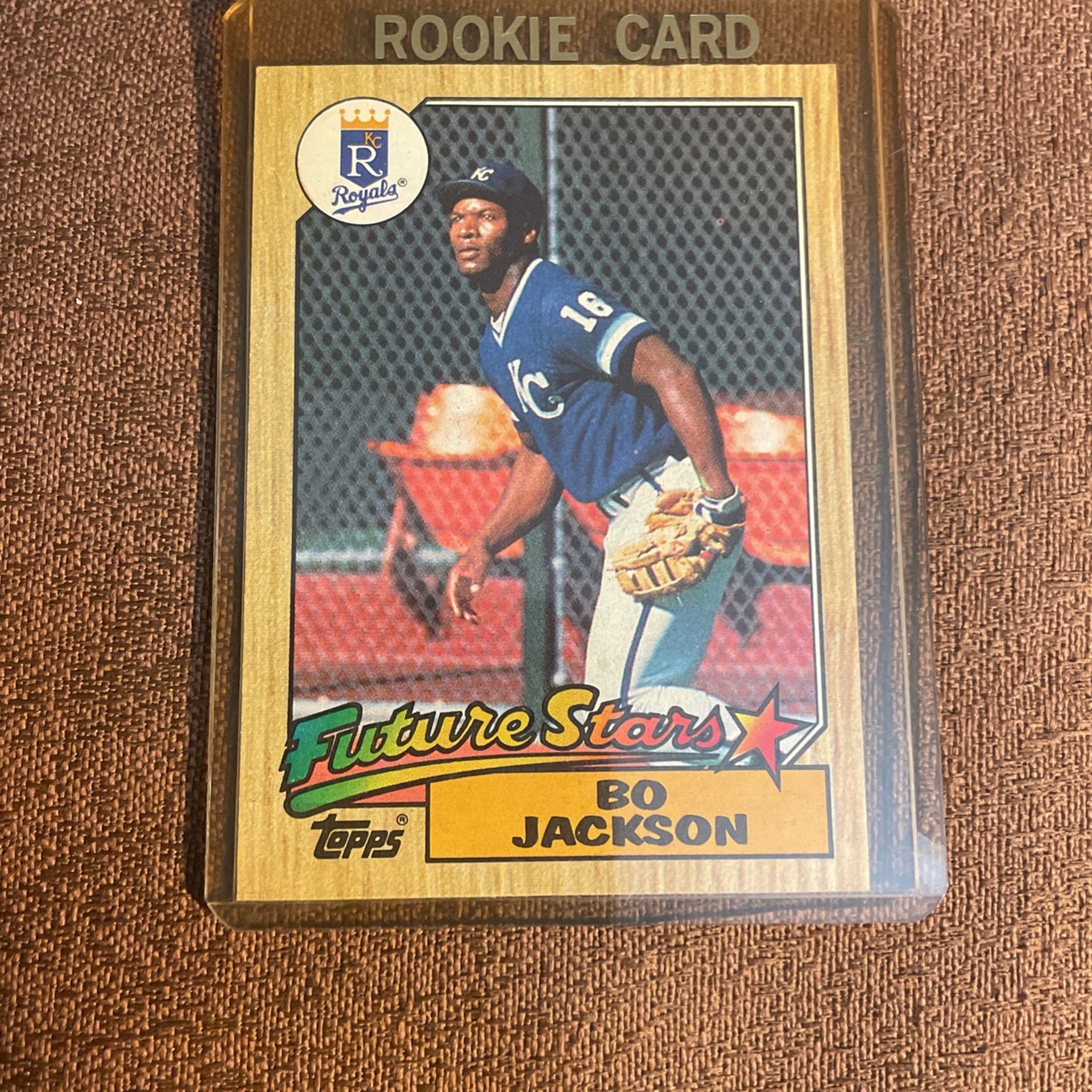Topps Future Stars Bo Jackson Rookie Card