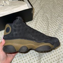 Jordan Retro 13s Olive 4.5Y
