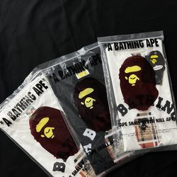 BAPE Check College Tee’s