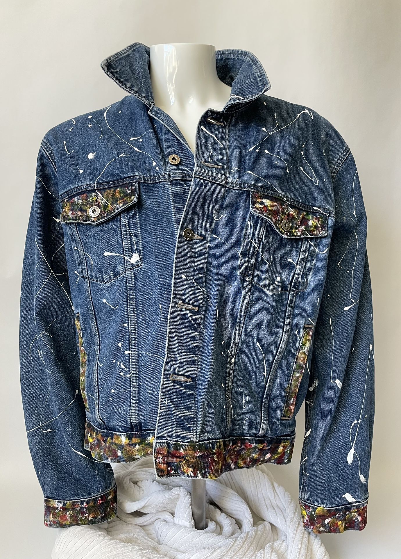 Hand Painted Denim Jacket