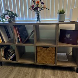 8 Cube Wooden Furniture Gray