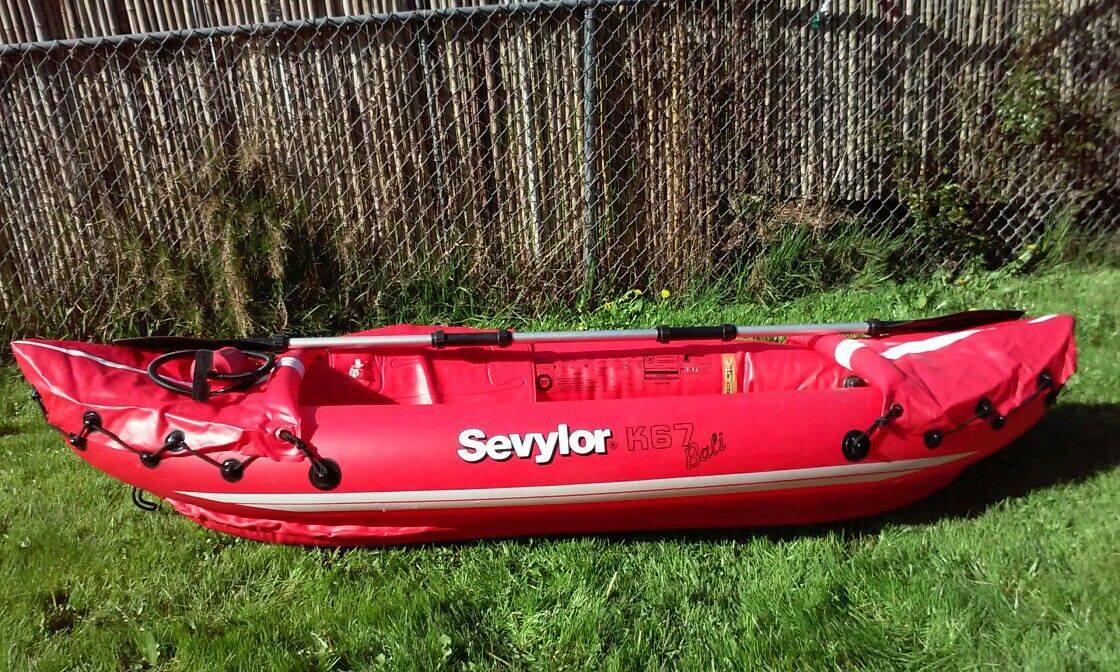 sevylor k67 bali,1 person,inflatable kayack