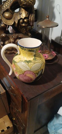 Hand painted Ceramic  Piture ( Made in Portugal) Mint Condition
