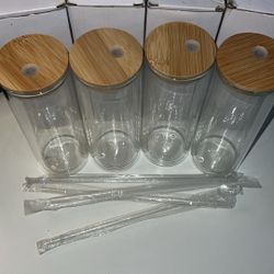 Glass Cups 20 OZ