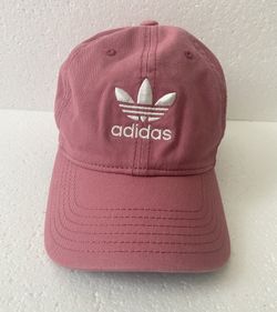 Adidas Pink Club Cap Hat Back Embroidered Logo Adjustable Women’s One Size