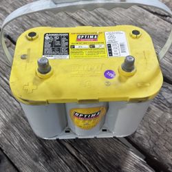 Yellow Top Optima 34 