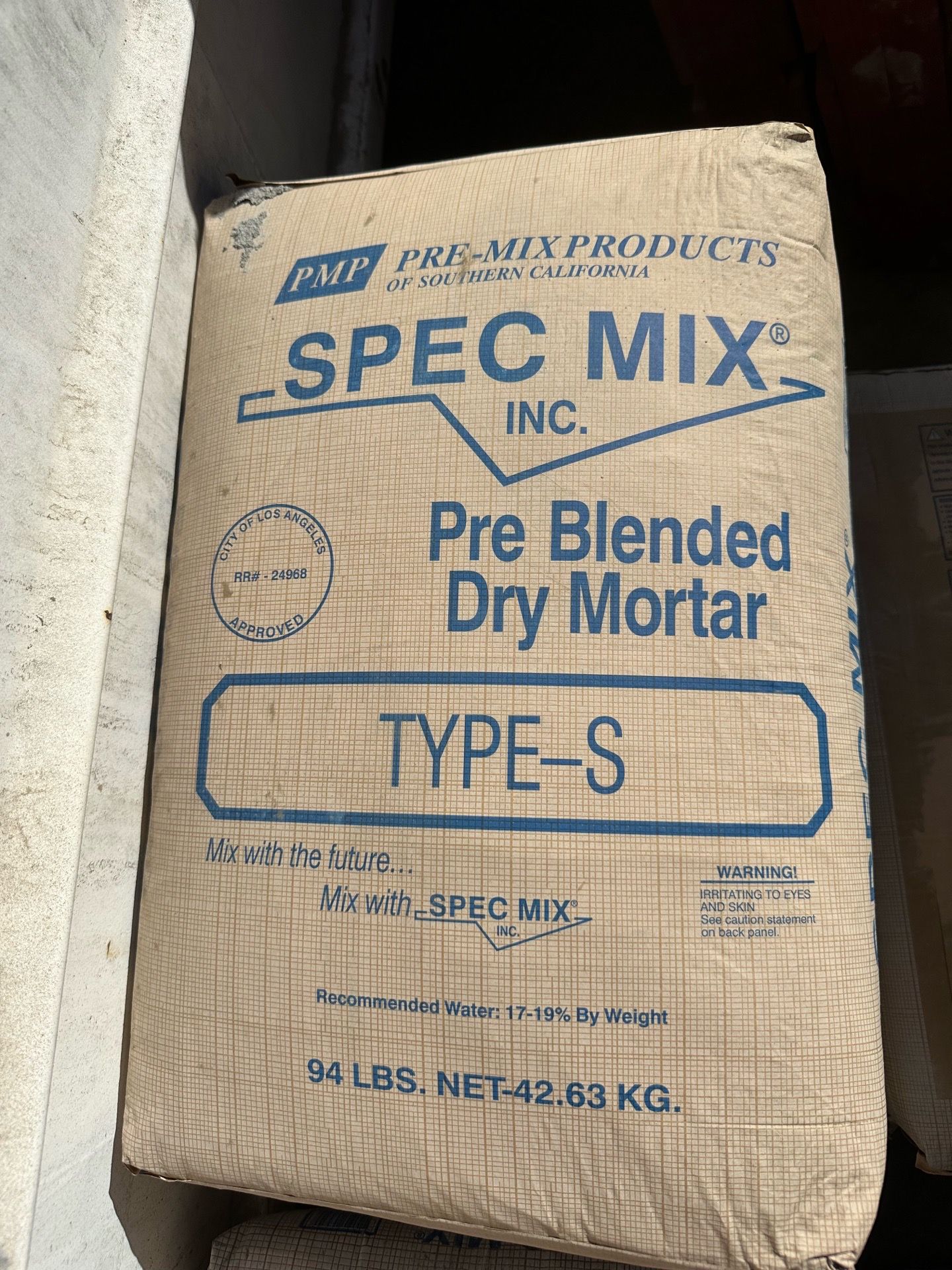 Mortar