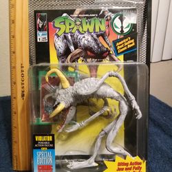 1994 McFarlane Spawn Violator Series 1 Special Edition Comic Book Action Figure