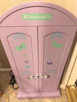 American Girl locker/ desk