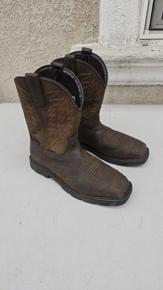 Size 9 Ariat Work Boots Steel Toe