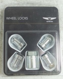 2019-2021 HYUNDAI GENESIS G70 18" 19" WHEEL LOCK KIT ANTI THEFT OEM G9F44AU000