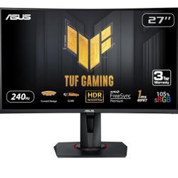 Asus TUF Monitor Gaming screen 27inch Curved New