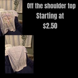 Off Shoulder Top
