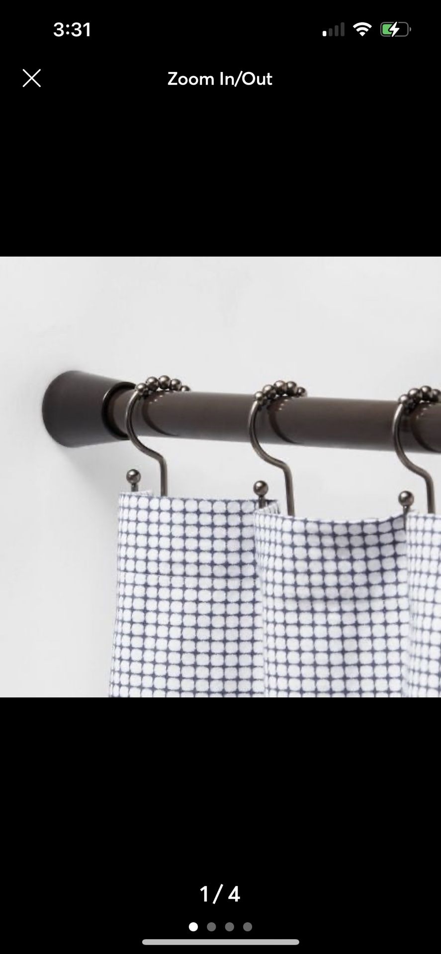 72" Rust Resistant Shower Curtain Rod - Made By Design™