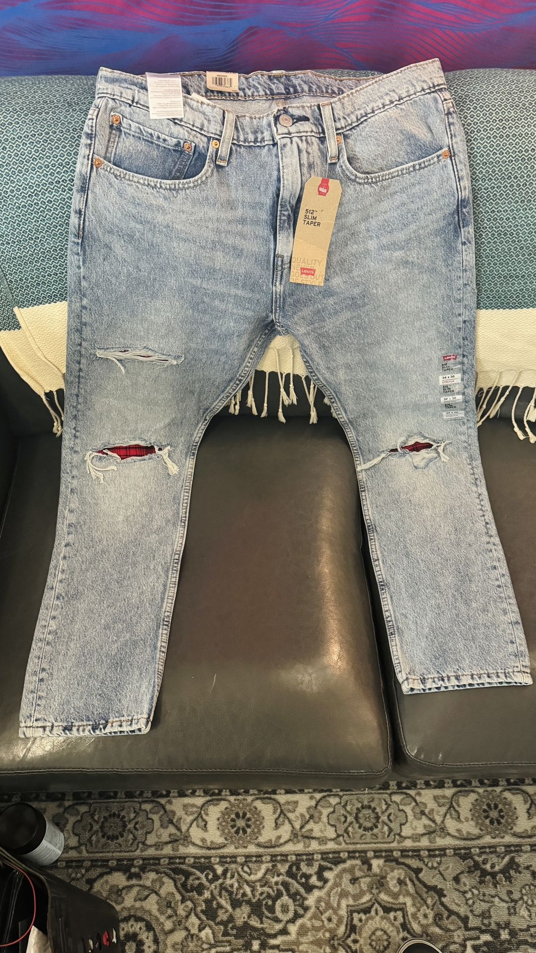 Levi’s 512 Slim Taper Jeans 34x30 - Brand New