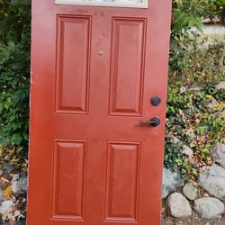 Steel 35x79 Entry Door