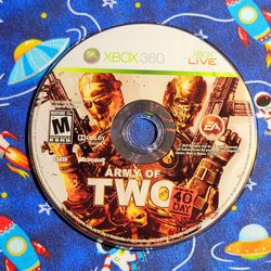 Army of Two 40th Day Microsoft Xbox 360 Game Disc Tested