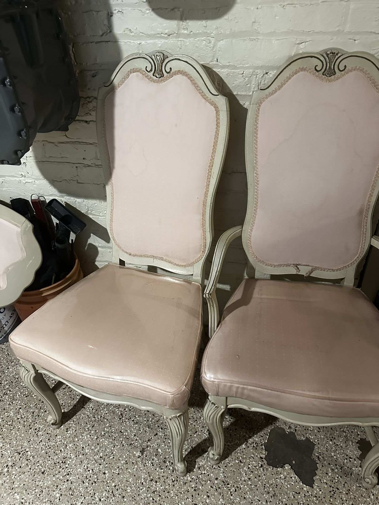 Vintage Wooden Chairs 