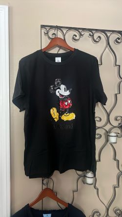 Like New Sequined Mickey Mouse T Shirt