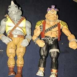 6 Ninja Turtles Bad Guys $15.00 Ea