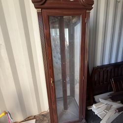 Lighted Display Corner Cabinet 
