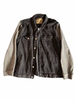 Rustic Denim Hybrid Denim Jacket