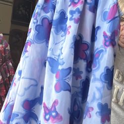 Little girls butterfly dress size 6X