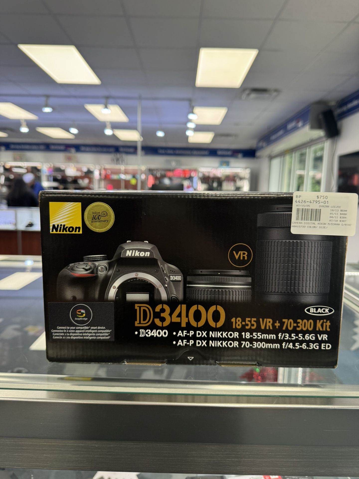 Nikon D3400 Camera