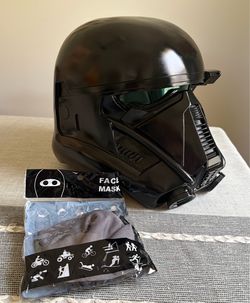 Cosplay Helmet Mask for Halloween Costume Mask Props in Resin
