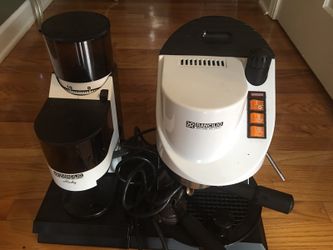 Rancilio espresso machine coffee grinder